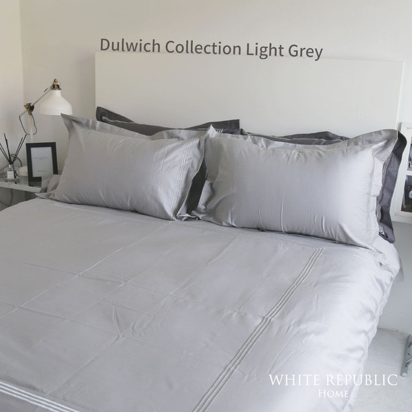 Dulwich Collection Duvet Cover (Light Grey)