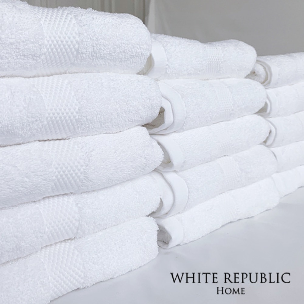 [BlackFriday] Savoy Collection Hand Towel - White