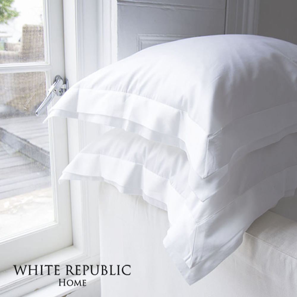 [Family Sale] DP)Four Seasons Collection Square Pillowcase White W_02